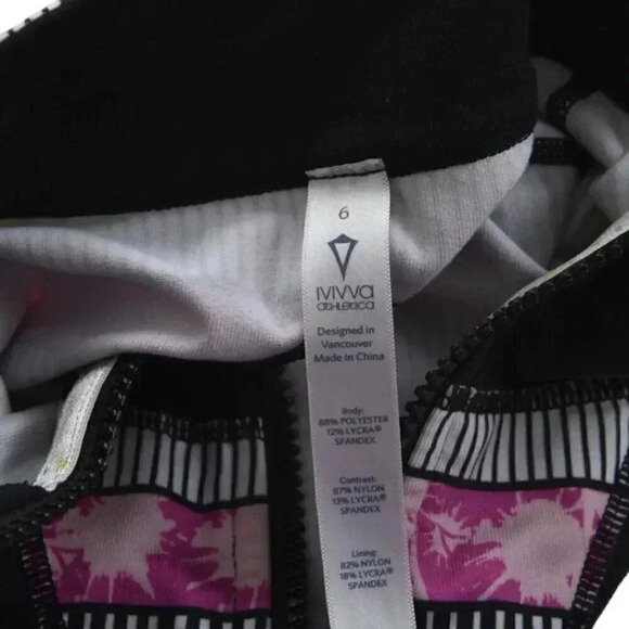 Lululemon Ivivva Full Zip Jacket Sweatshirt Colorful Size 6 - Picture 7 of 7